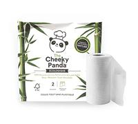 The Cheeky Panda Kitchen Roll, plastic bamboo, White, 1 unité (Lot de 1)