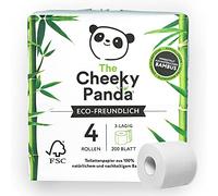 The Cheeky Panda Limited Plastic Free Toilet Paper 4 Rolls 480g