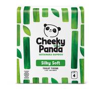 The Cheeky Panda Plastic Free Bamboo Toilet Tissue - 4 Rolls