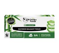 Cheeky Panda Bamboo Balsam Tissues 64 wipes (Pack of 12) BALSTX12