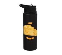The Cheese Couples & Lovers Comfort Food Matching Gift Stainless Steel Insulated Water Bottle