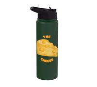The Cheese Couples & Lovers Comfort Food Matching Gift Stainless Steel Insulated Water Bottle