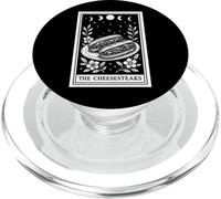 The Cheesesteaks Philly Cheesesteak Sandwich Tarot Card PopSockets PopGrip for MagSafe