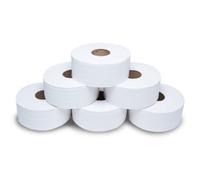 The Chemical Hut 6 Jumbo Toilet Rolls. Huge 300m Per Roll - Comes With TCH Anti-Bacterial Pen!