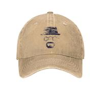 The Chemist Breaking Bad Men Women Baseball Caps Denim Washed Caps Hat Vintage Outdoor Running Golf Adjustable Fit Snapback Cap
