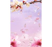 The Cherry Blossom: Pastel Floral Lined Notebook for School, Work, and Journaling | Japanese Sakura Themed with 6x9 Inch, 120 Pages