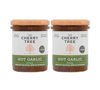 The Cherry Tree Hot Garlic Pickle 2 X 320g Jar Dual-Pack