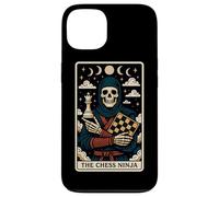 The Chess Ninja Chess Player Master Skeleton Tarot Card Case for iPhone 13