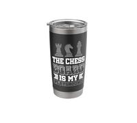 The Chessboard is My Playground Stainless Steel Insulated Tumbler