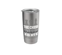 The Chessboard is My Playground Stainless Steel Insulated Tumbler