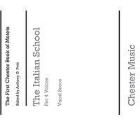 The Chester Book of Motets: The Italian School for 4 Voices: 1