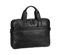 The Chesterfield Brand Arizona Briefcase Leather 40 cm Laptop compartment black