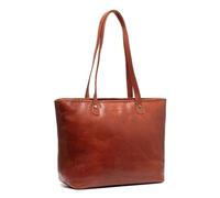 The Chesterfield Brand Astano Shoulder Bag Leather 33 cm Laptop compartment brown