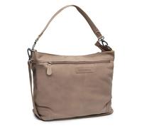 The Chesterfield Brand Astero Shoulder Bag Genuine Leather 32 cm gray