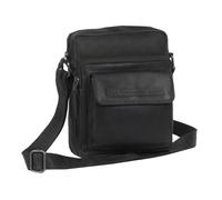 The Chesterfield Brand Wax Pull Up Shoulder bag Leather 21 cm black