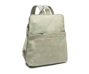 The Chesterfield Brand Bern City Backpack Genuine Leather 32 cm green