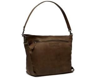 The Chesterfield Brand Bolivia Shoulder Bag Genuine Leather 32 cm olive
