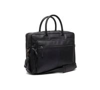 The Chesterfield Brand business bag with laptop compartment Tacama Leather Laptop Bag Black