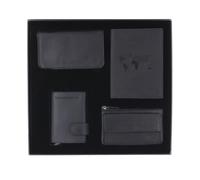The Chesterfield Brand Credit card holder 4-piece gift set leather 7 cm black