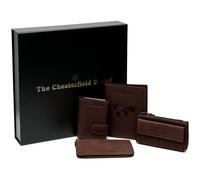 The Chesterfield Brand Credit card holder 4-piece gift set leather 7 cm brown