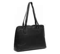 The Chesterfield Brand Elvar Shopper Bag Leather 38 cm Laptop compartment black