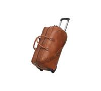 The Chesterfield Brand Wax Pull Up 2 wheels Travel bag Leather 60 cm brown