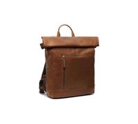 The Chesterfield Brand Leather leisure backpack with laptop compartment Liverpool Backpack Cognac light brown