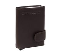 The Chesterfield Brand Leicester Card Holder Brown