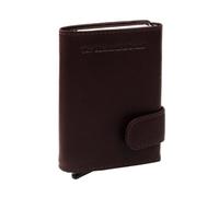 The Chesterfield Brand Leicester Credit card case RFID protection Leather 7 cm brown