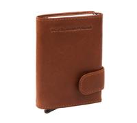 The Chesterfield Brand Leicester Credit card case RFID protection Leather 7 cm brown