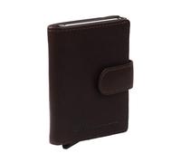 The Chesterfield Brand Loughton Credit card case RFID protection Leather 7 cm brown