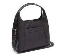 The Chesterfield Brand Lunera Shoulder Bag Genuine Leather 22 cm black
