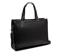 The Chesterfield Brand Manly Shoulder Bag Leather 40 cm Laptop compartment black