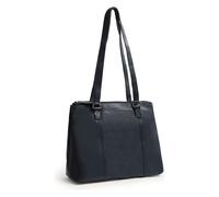 The Chesterfield Brand Marvos Shoulder Bag Genuine Leather 32 cm blue