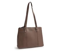 The Chesterfield Brand Marvos Shoulder Bag Genuine Leather 32 cm brown