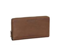 The Chesterfield Brand Wax Pull Up Wallet RFID protection Leather 19 cm brown