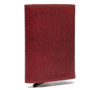 The Chesterfield Brand Paris Credit card case RFID protection Leather 7 cm red