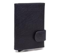 The Chesterfield Brand Portland Credit card case RFID protection Leather 7 cm blue