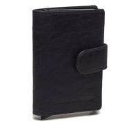 The Chesterfield Brand Prague Credit card case RFID protection Leather 7 cm blue