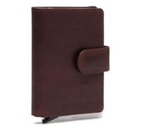 The Chesterfield Brand Prague Credit card case RFID protection Leather 7 cm brown