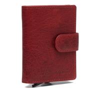 The Chesterfield Brand Prague Credit card case RFID protection Leather 7 cm red