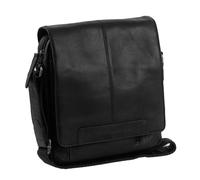 The Chesterfield Brand Wax Pull Up Shoulder bag Leather 22 cm black