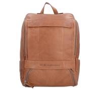 The Chesterfield Brand Rich Business backpack Leather 45 cm Laptop compartment brown