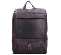 The Chesterfield Brand Rich Business backpack Leather 45 cm Laptop compartment brown