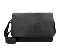The Chesterfield Brand Wax Pull Up Messenger Leather 40 cm Laptop compartment black