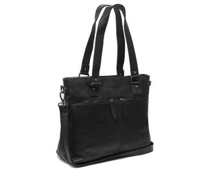 The Chesterfield Brand Rome Shopper Bag Leather 38 cm Laptop compartment black