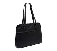 The Chesterfield Brand Branson Shoulder Bag Leather 37 cm Laptop compartment black