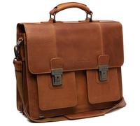 The Chesterfield Brand Springfield Briefcase Genuine Leather 40 cm Laptop compartment brown