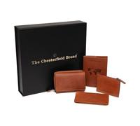 The Chesterfield Brand Wallet RFID protection Leather 11.5 cm Gift box brown