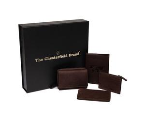 The Chesterfield Brand Wallet RFID protection Leather 11.5 cm Gift box brown
